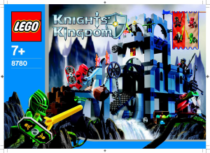Manual Lego set 8780 Knights Kingdom Citadel of Orlan