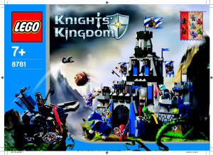 Manuale Lego set 8781 Knights Kingdom Castello di Morcia