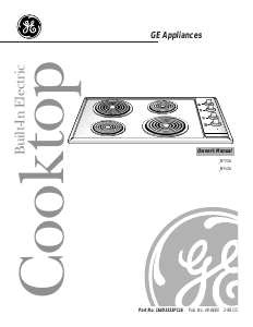 Manual GE JP326AV2AA Hob