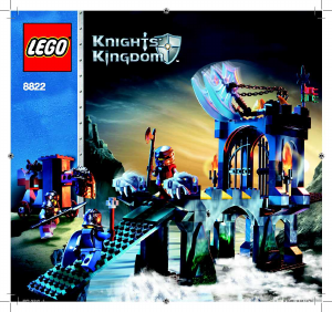 Manual Lego set 8822 Knights Kingdom Gargoyle bridge