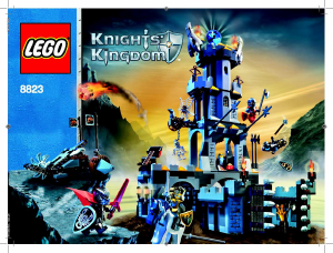 Bruksanvisning Lego set 8823 Knights Kingdom Mistlands torn