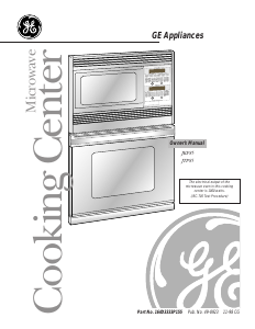 Manual GE JKP85BA2BB Oven