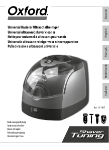 Bedienungsanleitung Oxford 15-1417 Ultraschallreiniger