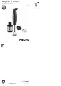 Руководство Philips HR1328 ProMix Ручной блендер