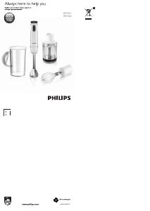 Посібник Philips HR1320 Ручний блендер