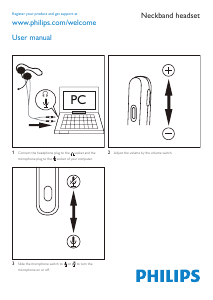 Handleiding Philips SHM6100 Headset