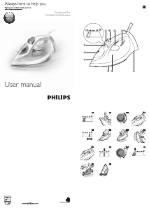 Manuale Philips GC2040 EasySpeed Plus Ferro da stiro