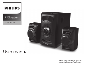 Handleiding Philips MMS2143B Luidspreker