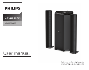 Manual Philips MMS8085B Speaker