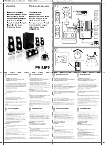 Manuale Philips SPA7650 Altoparlante