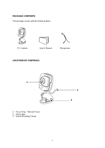 Manual Philips SPC110NC Webcam