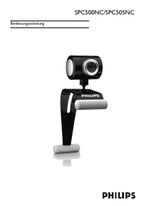 Bedienungsanleitung Philips SPC500NC Webcam