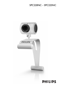 Manuál Philips SPC225NC Webová kamera