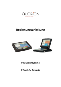 Bedienungsanleitung Quorion QTouch 2 POS-Terminal