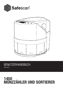 Bedienungsanleitung Safescan 1450 Münzzähler