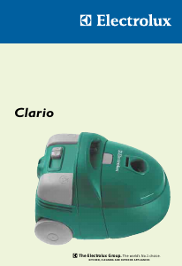 Manual Electrolux Z1925 Clario Vacuum Cleaner