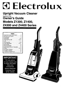 Handleiding Electrolux Z4388 Stofzuiger