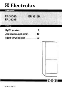 Bruksanvisning Electrolux ER3303B Kjøle-fryseskap