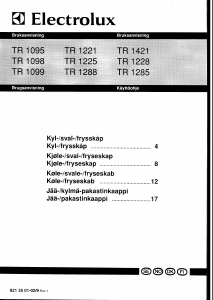 Bruksanvisning Electrolux TR1421G Kyl-frys