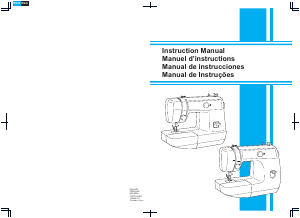 Manual de uso Brother JS23 Máquina de coser