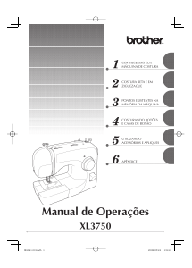 Manual Brother XL-3750 Máquina de costura