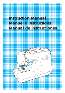 Manual de uso Brother XL-6452 Máquina de coser