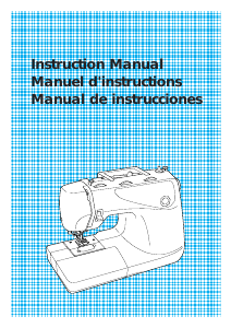 Manual de uso Brother XR-52C Máquina de coser