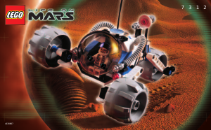 Bruksanvisning Lego set 7312 Life on Mars Space-trike