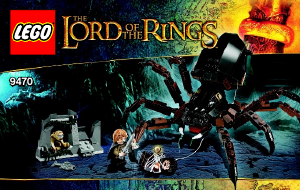 Mode d’emploi Lego set 9470 Lord of the Rings l'Attaque d'arachne