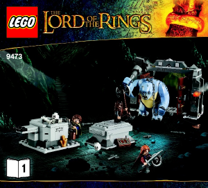 Manuale Lego set 9473 Lord of the Rings Le miniere di Moria: