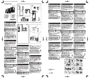 Manuale Philips SPA3350 Altoparlante