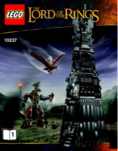 Bedienungsanleitung Lego set 10237 Lord of the Rings Der Turm von Orthanc