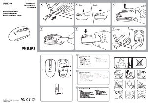 Manual Philips SPM5701BB Mouse