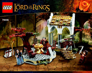 Manual de uso Lego set 79006 Lord of the Rings El concilio de Elrond