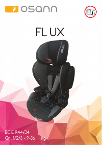 Manual Osann Flux Car Seat