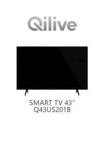 Manual de uso Qilive Q43US201B Televisor de LED