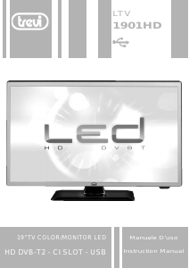 Handleiding Trevi LTV 1901 HD LED televisie