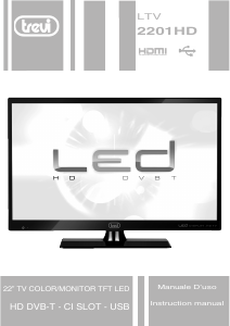 Handleiding Trevi LTV 2201 HD LED televisie
