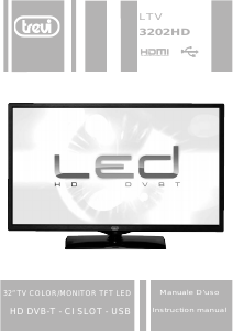 Manuale Trevi LTV 3202 HD LED televisore