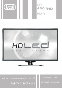 Manuale Trevi LTV 4001 HD LED televisore