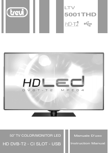 Manuale Trevi LTV 5001 HD LED televisore