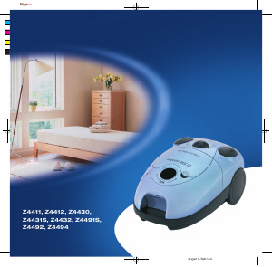 Manual Electrolux Z4412 PowerPlus Vacuum Cleaner