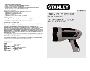 Manual Stanley LEDLIS Flashlight