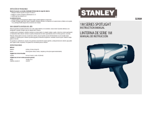 Manual Stanley SL1M09 Flashlight