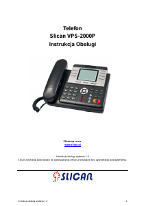 Instrukcja Slican VPS-2000P Telefon