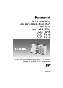 grijnzend liefdadigheid long Handleiding Panasonic DMC-FS14 Lumix Digitale camera