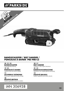 Handleiding Parkside IAN 306938 Bandschuurmachine