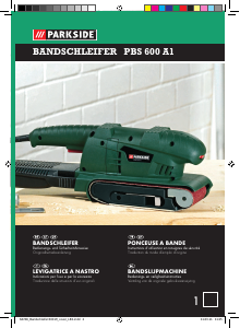 Handleiding Parkside IAN 64748 Bandschuurmachine