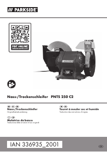 Manuale Parkside IAN 336935 Smerigliatrice da banco