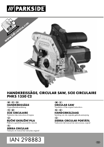 Manual Parkside IAN 298883 Serra circular